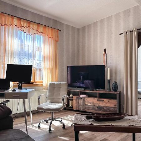 Schoene Altbauwohnung Mit Grosser Sonnenterrasse Rudolstadt Esterno foto
