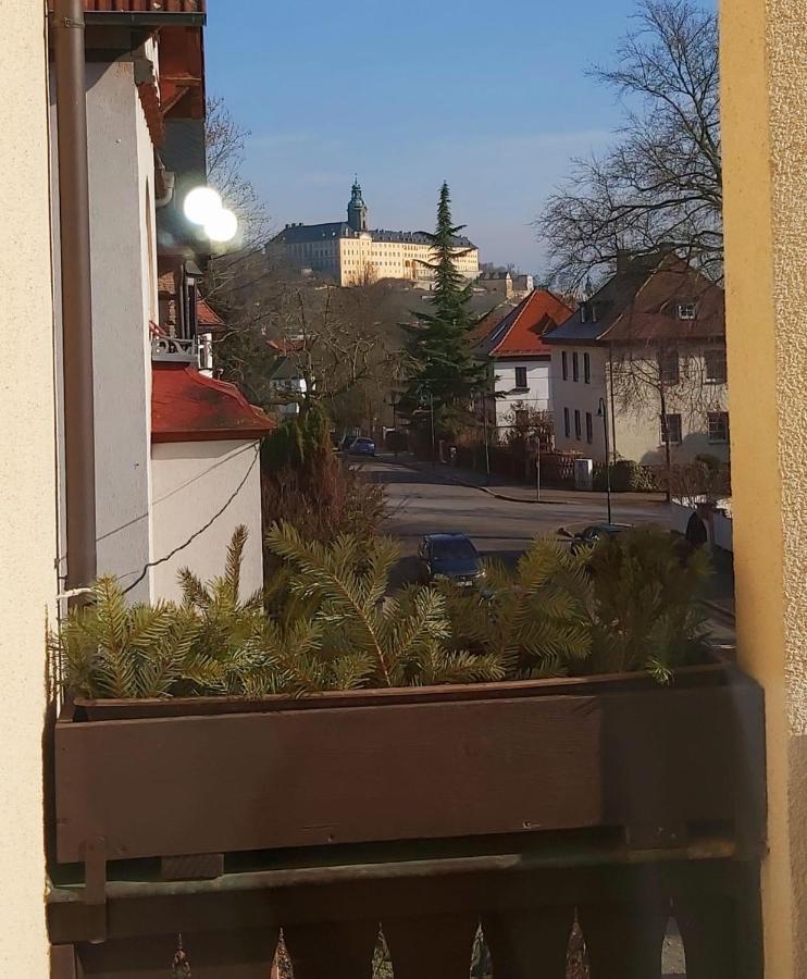 Schoene Altbauwohnung Mit Grosser Sonnenterrasse Rudolstadt Esterno foto