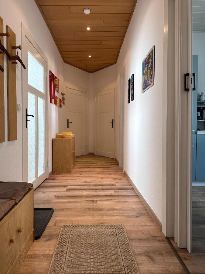 Schoene Altbauwohnung Mit Grosser Sonnenterrasse Rudolstadt Esterno foto